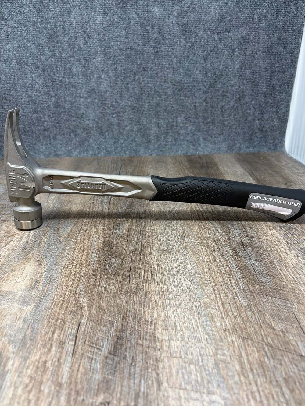 Stiletto TIB14RMC TIBONE 14oz Milled Curved Titanium Framing Hammer New Unused